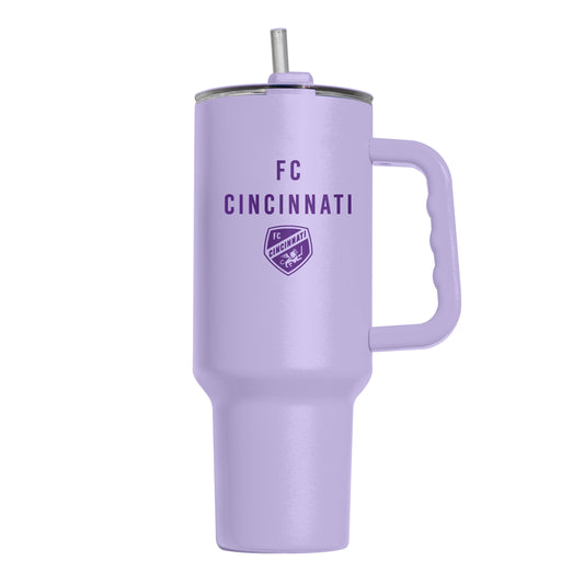 FC Cincinnati Lavender 40oz Tonal Powder Coat Tumbler