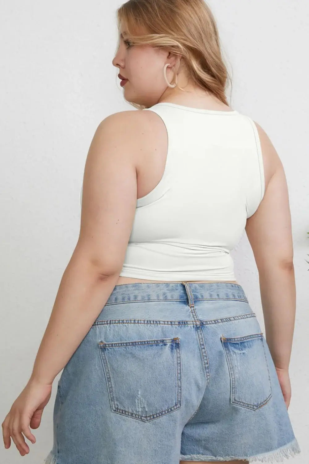 Basic Bae Full Size Round Neck Slim Tank - ShopBasicbae - Flyclothing LLC