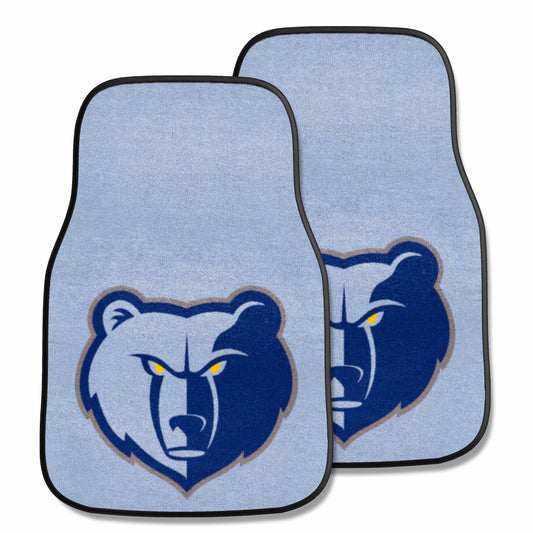 Memphis Grizzlies Front Carpet Car Mat Set - 2 Pieces - Memphis Grizzlies
