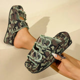 Open Toe Platform Sandals - Trendsi - Flyclothing LLC