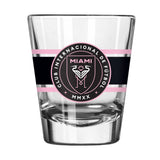 Inter Miami FC 2oz Stripe Shot Glass - Logo Brands - Flyclothing LLC