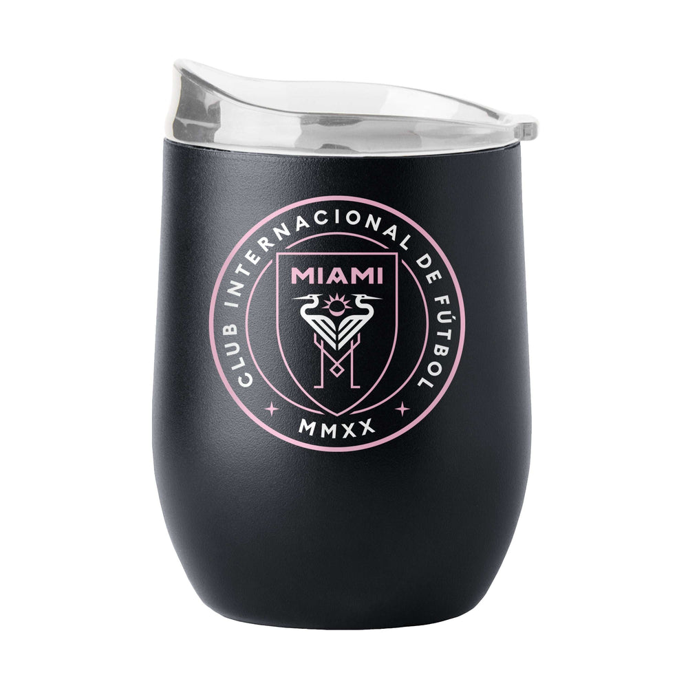 Inter Miami FC 16oz Flipside Powder Coat Curved Bev - Logo Brands - Flyclothing LLC