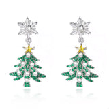 Christmas Tree Drop Earrings - Trendsi - Flyclothing LLC