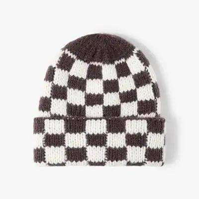 Thermal Checkered Hat - Trendsi - Flyclothing LLC