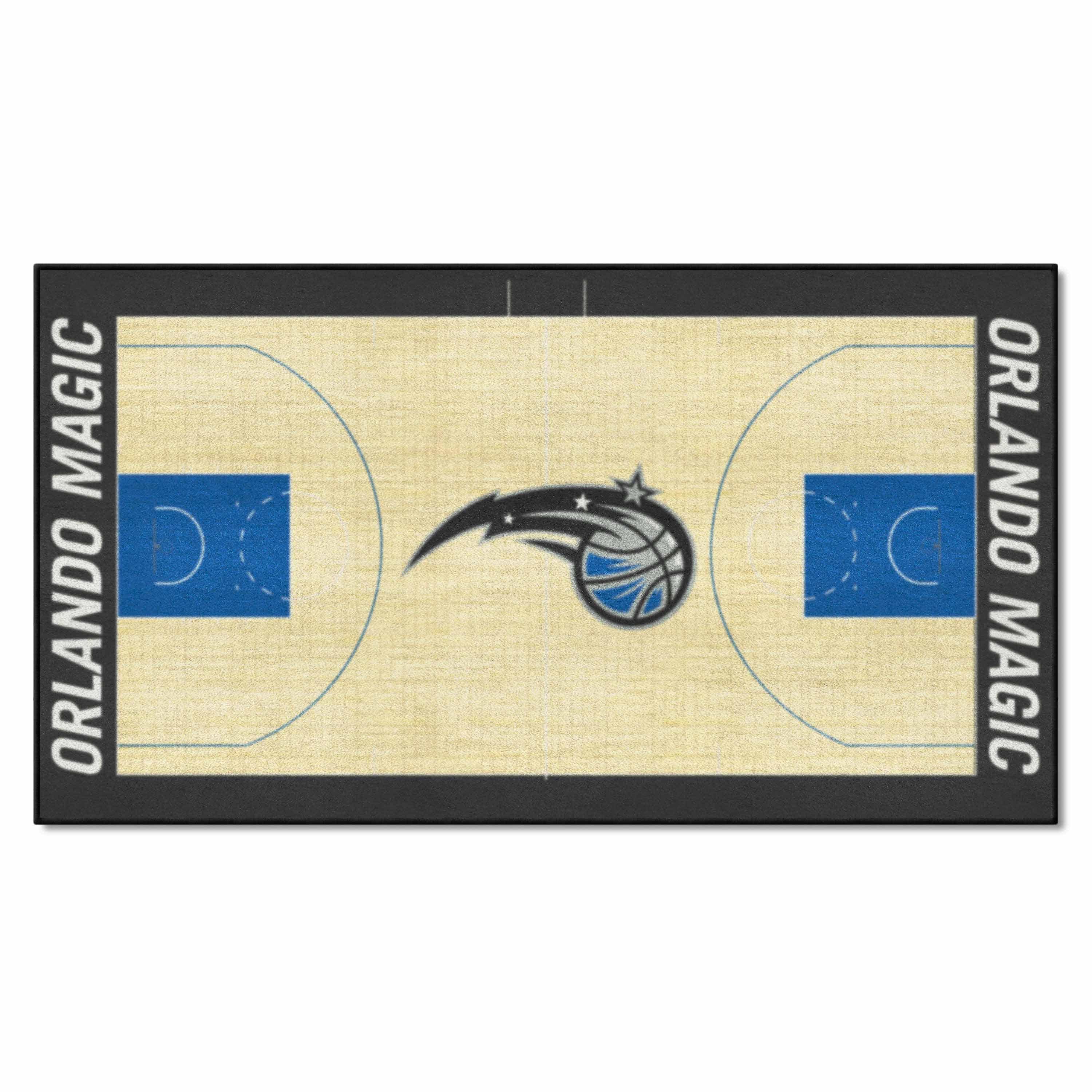 Orlando Magic Large Court Runner Rug - 30in. x 54in. - Orlando Magic