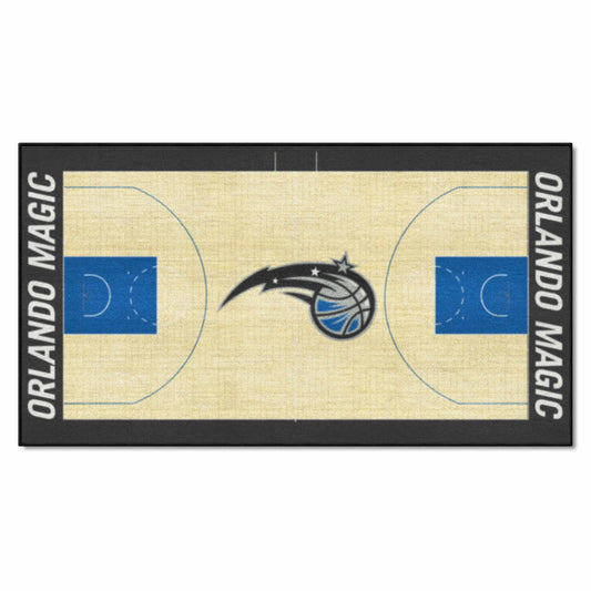 Orlando Magic Large Court Runner Rug - 30in. x 54in. - Orlando Magic