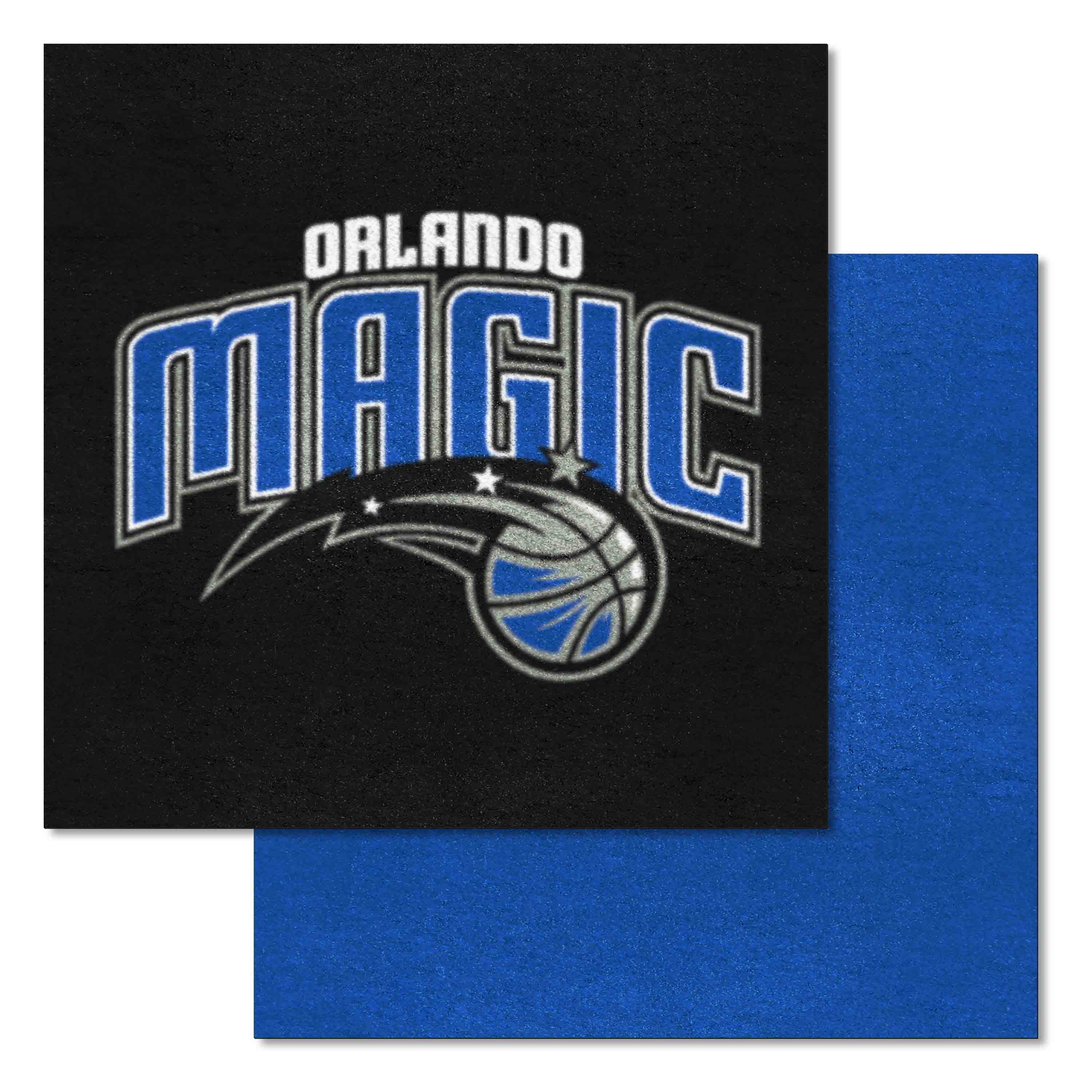 Orlando Magic Team Carpet Tiles - 45 Sq Ft. - Orlando Magic