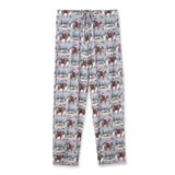 Adult Bamboo Pajama Pants - Cowboy Christmas Western - Tesa Babe - Flyclothing LLC