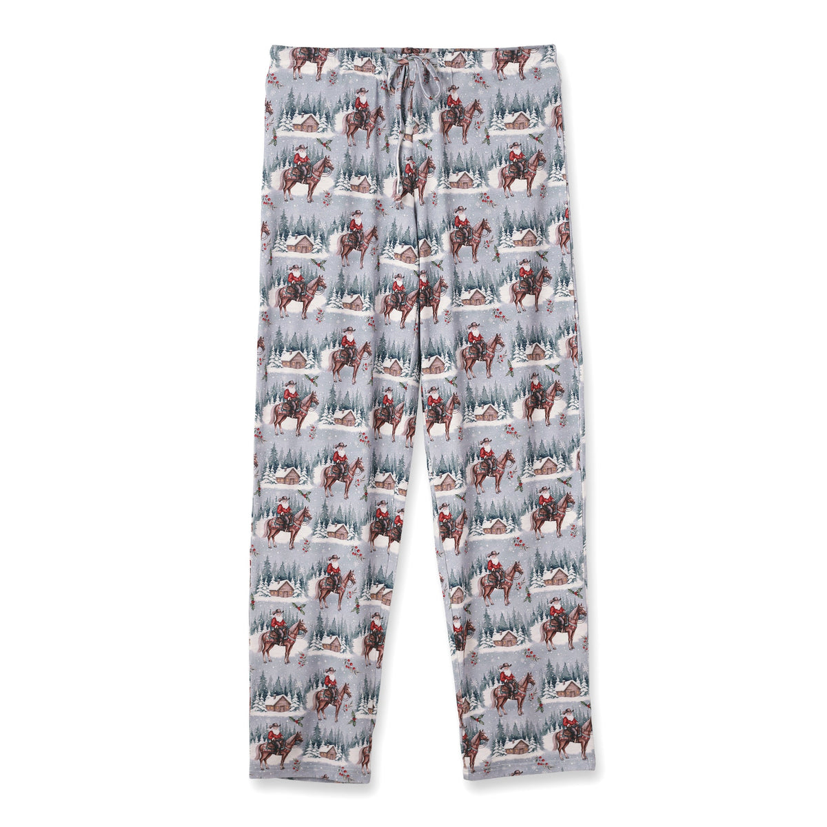 Cowboy Christmas Family Matching Soft Bamboo Pajamas - Tesa Babe - Flyclothing LLC