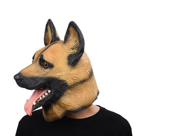 Halloween Masks Cartoon Man And Woman Horror Dance Adult Cos Latex Mask Caps Animal Police Dog Caps - My Store - Flyclothing LLC