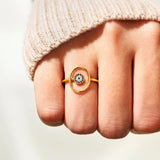 925 Sterling Silver Evil Eye Ring - Trendsi