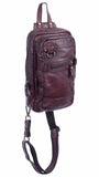 Scully Goat washed sling Bag