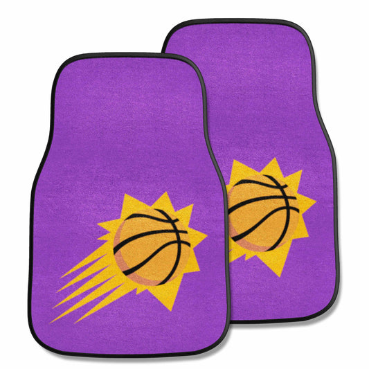 Phoenix Suns Front Carpet Car Mat Set - 2 Pieces - Phoenix Suns