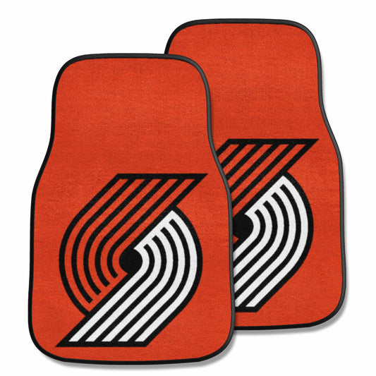Portland Trail Blazers Front Carpet Car Mat Set - 2 Pieces - Portland Trail Blazers