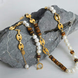 18K Gold-Plated Titanium Steel Bracelet - Trendsi - Flyclothing LLC