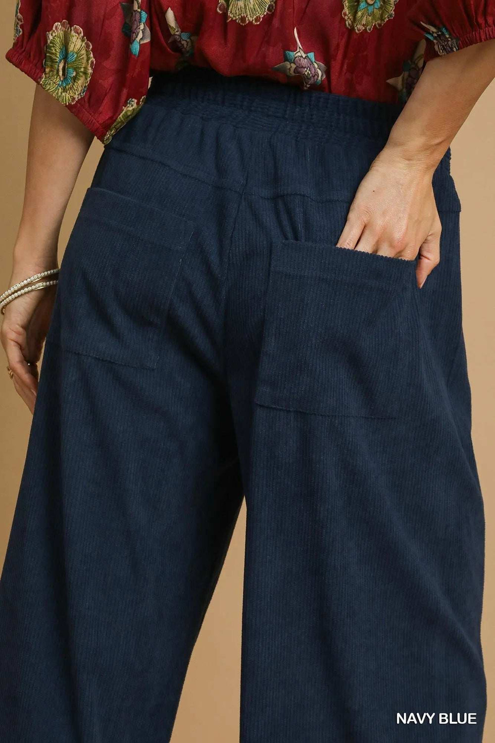 Umgee Wide-Leg Corduroy Pants - Trendsi - Flyclothing LLC