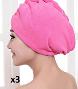 Women's Hair Dryer Cap, Absorbent Dry Hair Towel - My Store - Flyclothing LLC