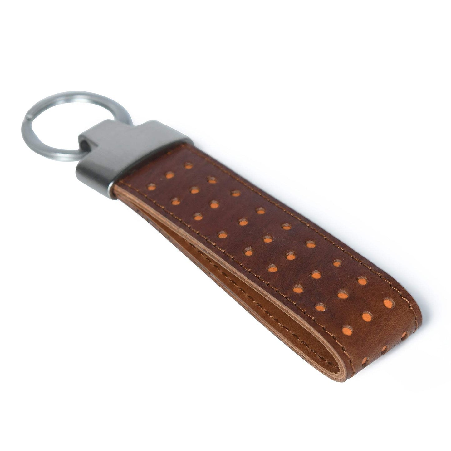 Textured leather Keychain - Classy Leather Bags - Flyclothing LLC