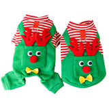 Christmas Pet Dogs Cats Coats Dress Up Costume Elk Pocket Sweatshirt Teddy Bichon Puppy Kitten Vest Xmas Warmer Pets Clothes - My Store - Flyclothing LLC