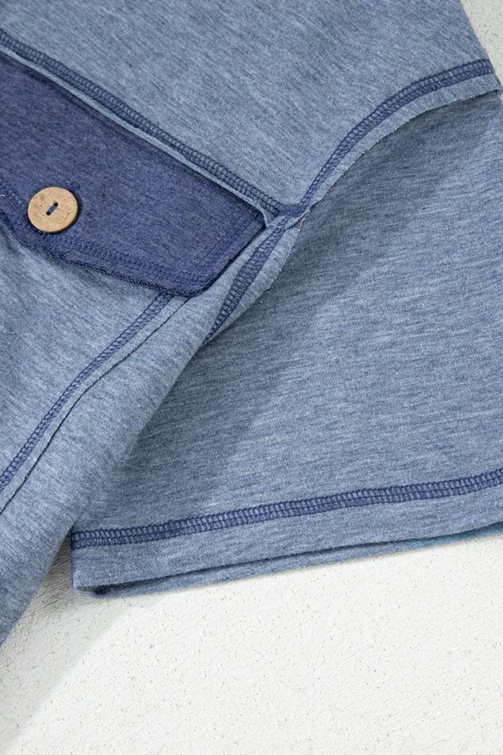 Placket Chest Pockets Short Sleeve Wide Leg Jumpsuit - Trendsi - Flyclothing LLC