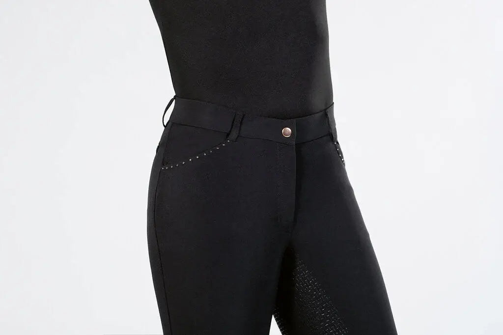 HKM Rosegold Glamour Ladies Riding Breeches Style S.F. Seat - Breeches.com - Flyclothing LLC