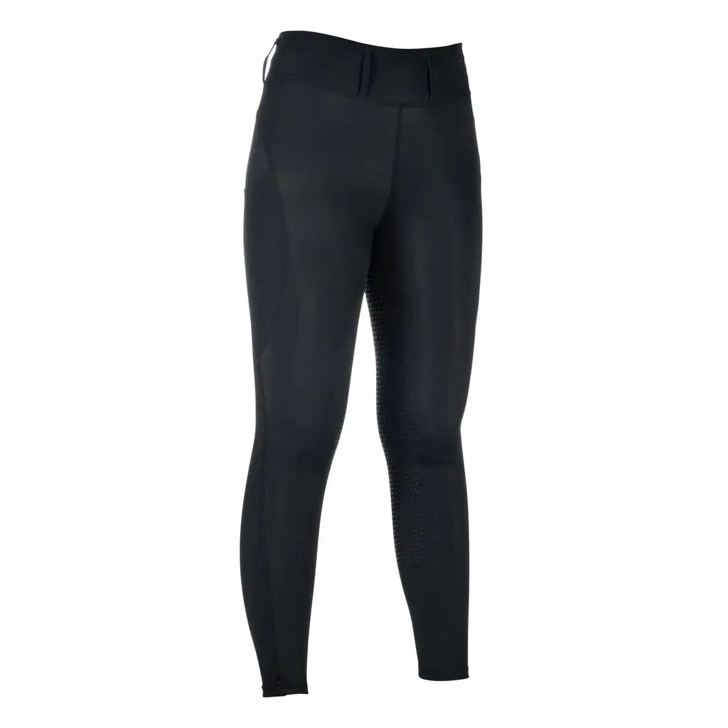 HKM Jil High Waist- Sil. Full Seat Ladies Riding Leggings - Breeches.com - Flyclothing LLC