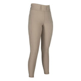 HKM Jil High Waist- Sil. Knee Patch Ladies Riding Leggings - Breeches.com - Flyclothing LLC