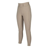 HKM Jil High Waist- Sil. Knee Patch Ladies Riding Leggings - Breeches.com - Flyclothing LLC