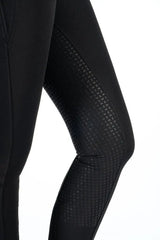 HKM Ari Mid Rise- Sil. Full Seat Ladies Riding Breeches - Breeches.com - Flyclothing LLC