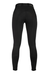 HKM Ari Mid Rise- Sil. Knee Patch Ladies Riding Breeches - Breeches.com - Flyclothing LLC