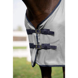 Miller's Fly sheet - Gray with Royal Trim - Breeches.com - Flyclothing LLC