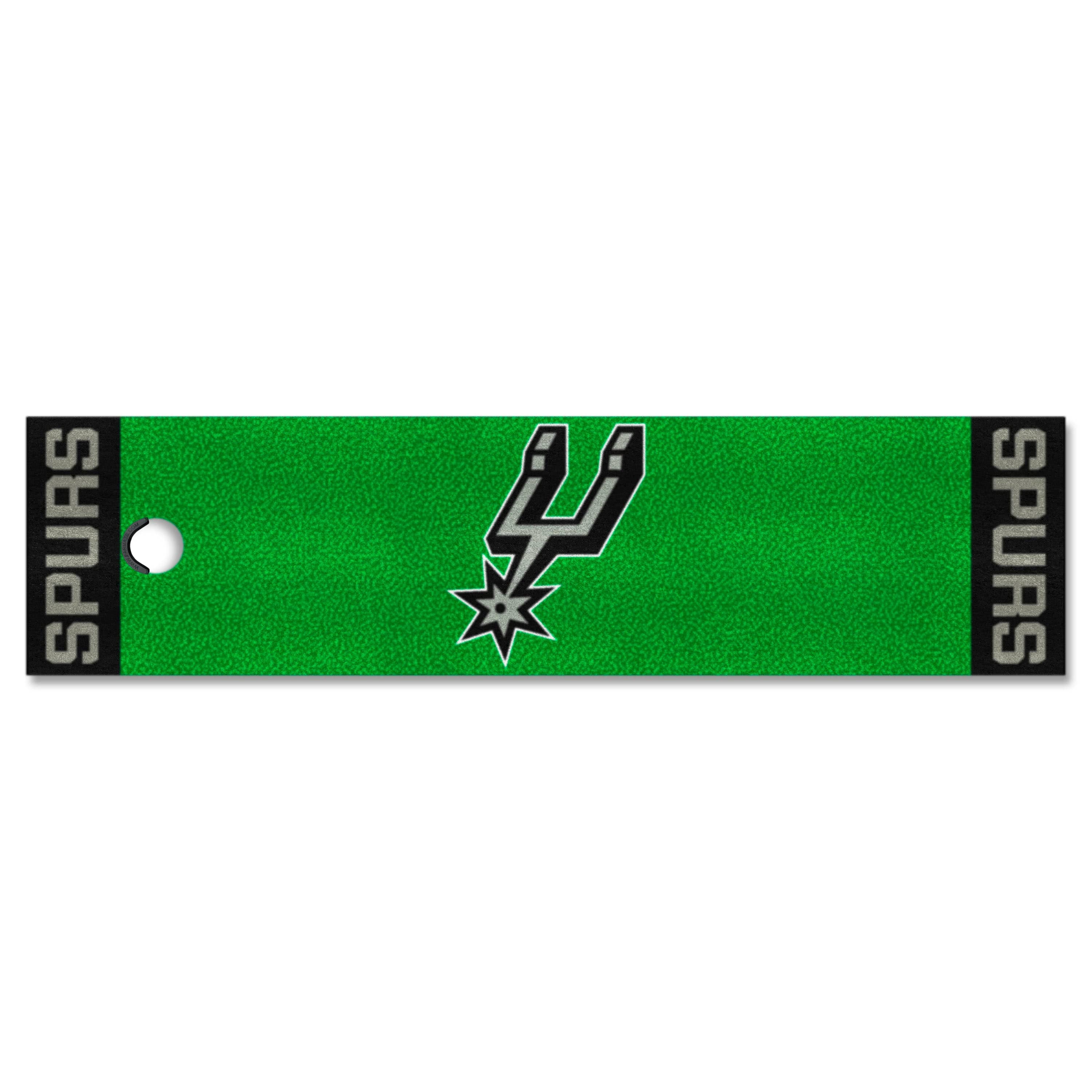 San Antonio Spurs Putting Green Mat - 1.5ft. x 6ft. - San Antonio Spurs
