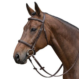 Miller's Flash Bridle crafted from Quality leather-Reins Included - Breeches.com - Flyclothing LLC