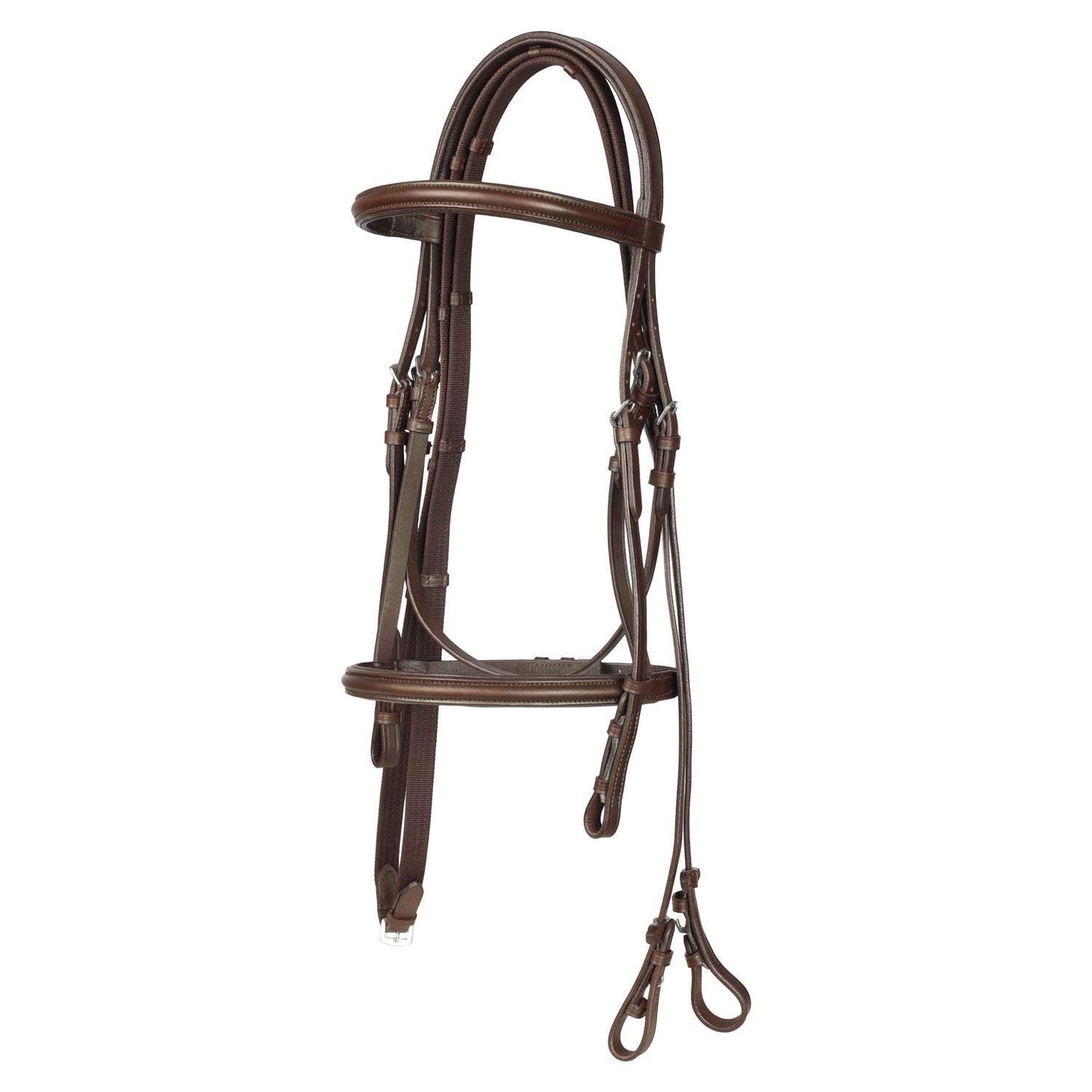 Miller's Flash Bridle crafted from Quality leather-Reins Included - Breeches.com - Flyclothing LLC