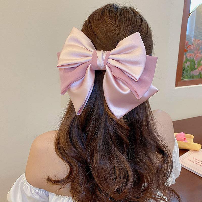 Bow Cloth Hair Clip - Trendsi - Flyclothing LLC