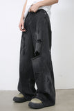 Men's Distressed Baggy Jeans - Trendsi