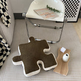 Fashion Stuffed Creative Puzzle Shaped Pillow Modern Spliceable Cushion Throw Pillow Living Room Waist Cushion Home Decoration - My Store - Flyclothing LLC