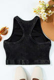 Round Neck Racerback Tank - Trendsi - Flyclothing LLC