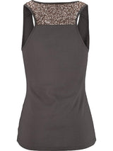 Sequin Scoop Neck Tank - Trendsi - Flyclothing LLC