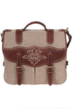 Scully Leather Berkeley Leather Brown Briefcase - Scully Leather - Flyclothing LLC