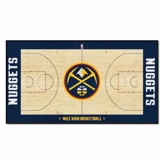 Denver Nuggets Court Runner Rug - 24in. x 44in. - Denver Nuggets
