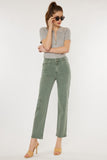 Kancan Ultra High Rise Straight Jeans - Trendsi