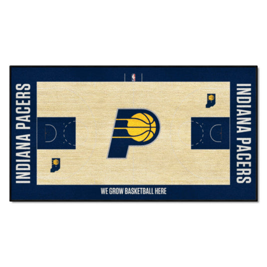 Indiana Pacers Court Runner Rug - 24in. x 44in. - Indiana Pacers