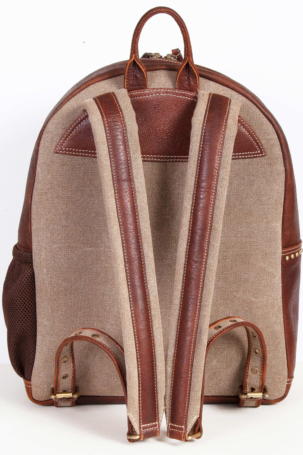 Scully Leather Berkeley Leather Brown Backpack - Scully Leather - Flyclothing LLC