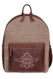 Scully Leather Berkeley Leather Brown Backpack - Scully Leather - Flyclothing LLC