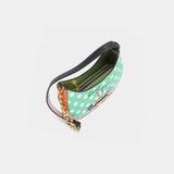Nicole Lee USA Vegan Leather Polka Dot Shoulder Bag - Trendsi - Flyclothing LLC
