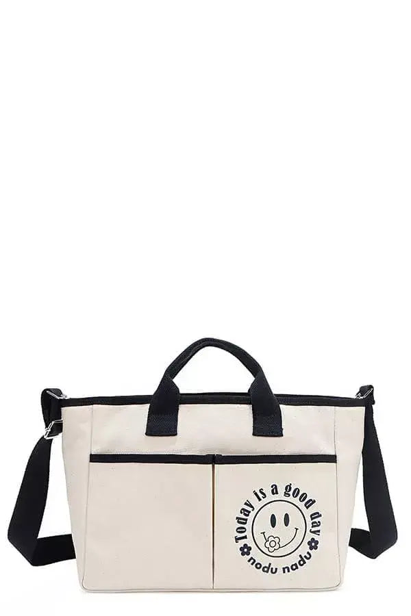 Nicole Lee USA Canvas Tote Bag - Trendsi - Flyclothing LLC