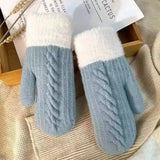 Cozy Knitted Winter Gloves - Trendsi - Flyclothing LLC