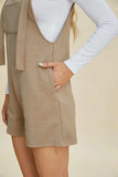 Double Take Full Size Texture Sleeveless Romper - Trendsi - Flyclothing LLC