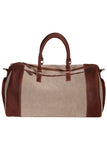 Scully Leather Berkeley Leather Brown Duffel Bag - Scully Leather - Flyclothing LLC